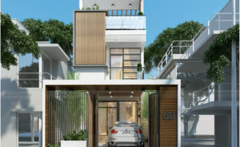 Thiết Kế Và Thi Công Mẫu Nhà Phố Hiện Đại Đẹp Nhất 2019 Của Chị Trang – Nha Trang