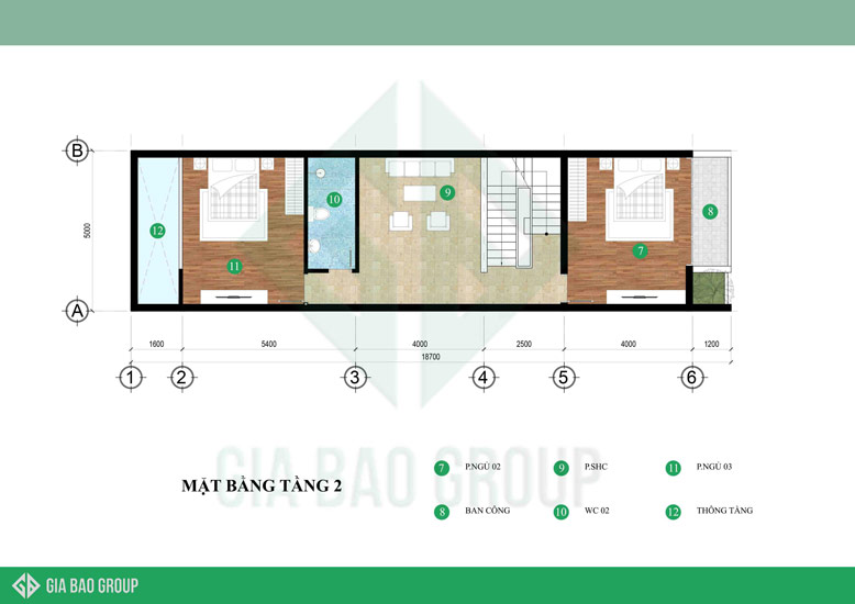 Tối ưu hóa không gian nhà phố tầng 3 tầng đẹp mang lại sự tiện nghi 