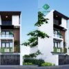 Thiết kế nhà phố 4 tầng đẹp – Chú Hiếu , Long Khánh, Mã NP130