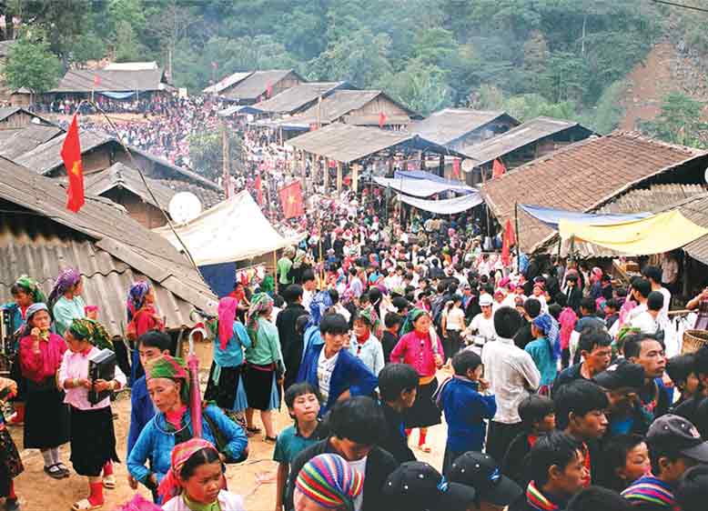 Chợ tình Khâu Vai tại Hà Giang