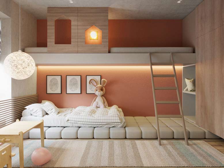 Sử dụng hài hòa các màu sắc trong thiết kế nội thất cho người sinh năm 2021