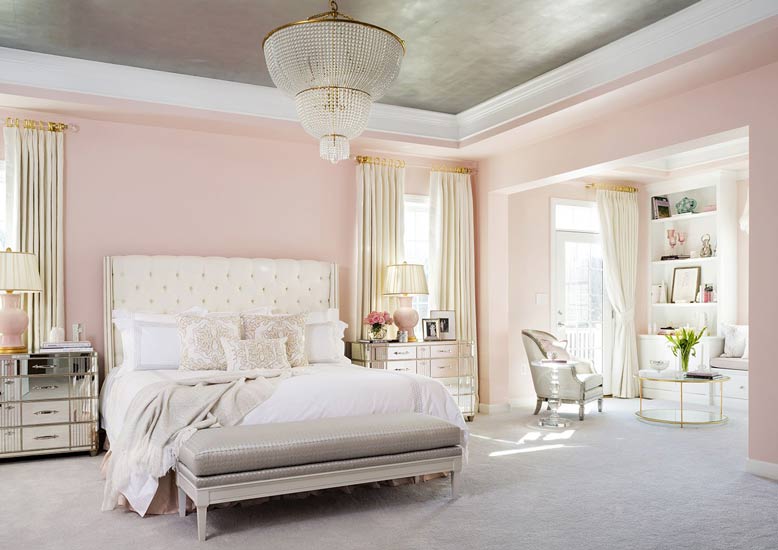 Top 5 Ý tưởng trang trí phòng ngủ màu hồng hiện đại cuốn hút