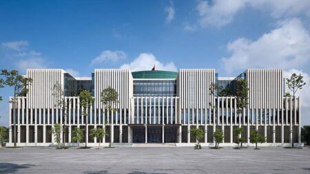 Tòa nhà Quốc hội Việt Nam với ý tưởng thiết kế kiến trúc độc đáo
