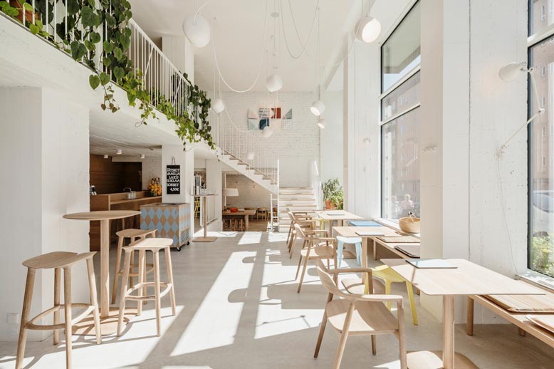 Phong cách thiết kế quán cafe Minimalist 