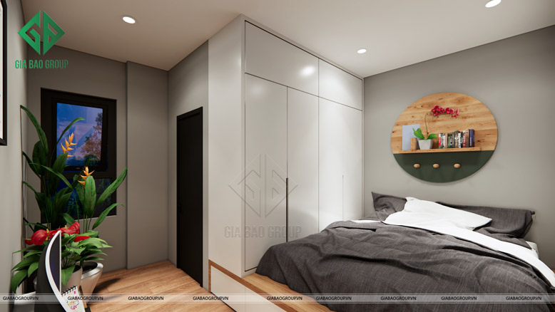 Phòng ngủ thiết kế theo phong cách tối giản