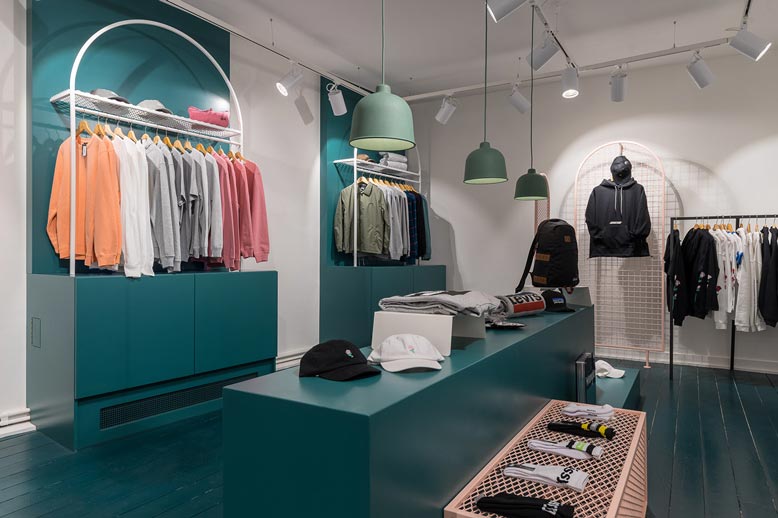 Thiết kế shop thời trang đẹp mắt, ấm tượng