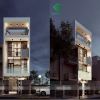 Ngắm nhìn mẫu thiết kế nhà phố 4 tầng đẹp phong cách hiện đại