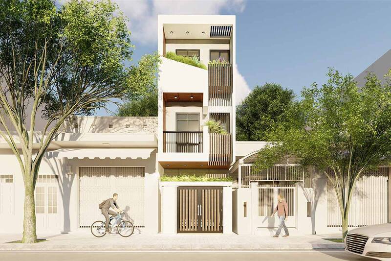 Thiết kế nhà phố 5x20m là giải pháp tuyệt vời cho bài toán đất chật người đông hiện nay tại đô thị