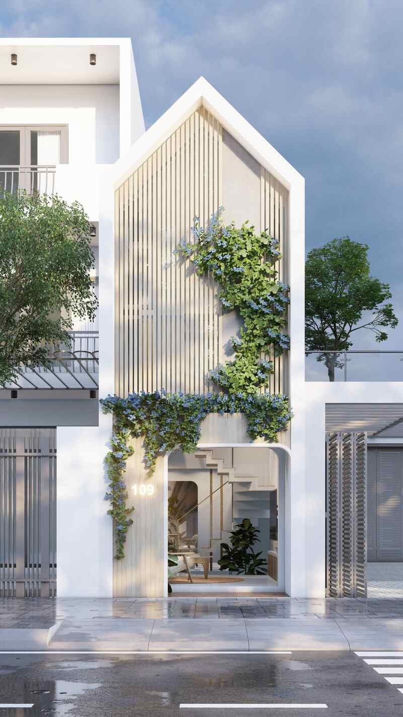 Dự án thi công thực tế nhà phố 4m 2 tầng của Gia Bảo Group