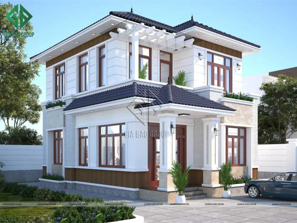 Dự án Biệt thự 2 tầng hiện đại tại Đắk Nông