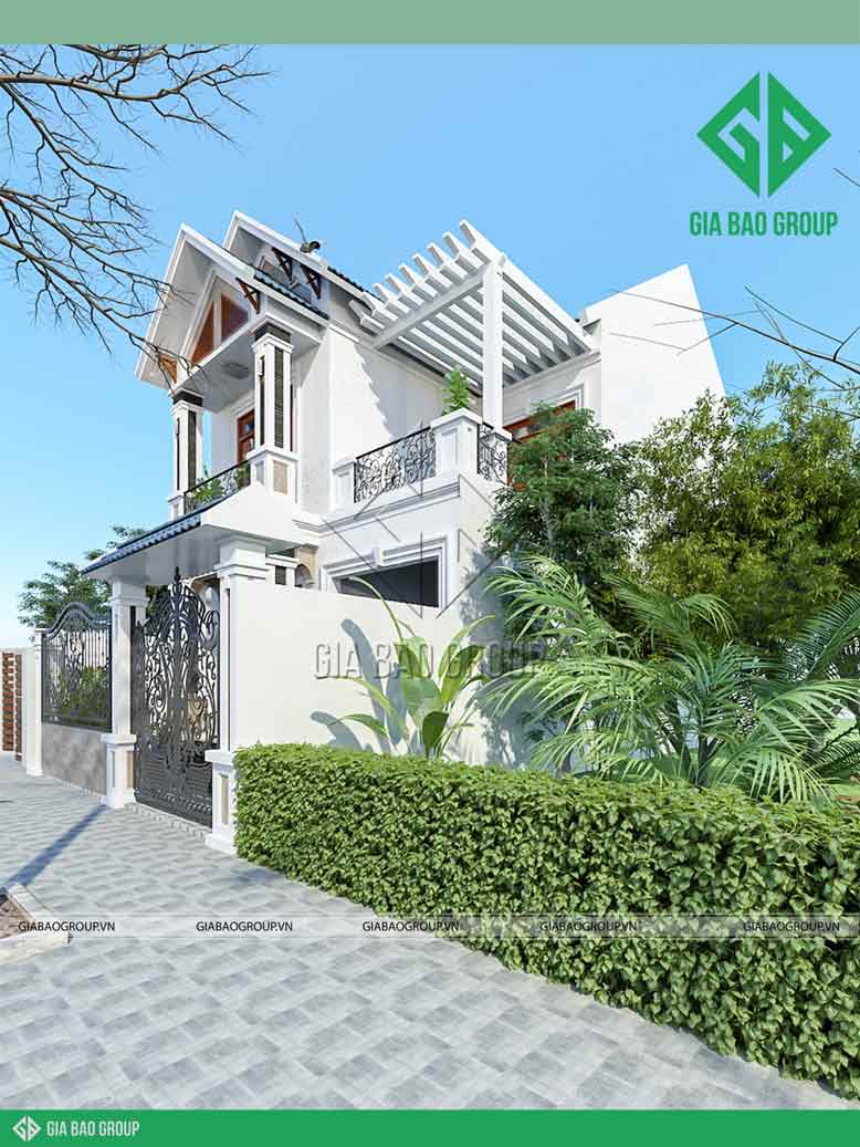 Dự án Biệt thự phố 2 tầng hiện đại tại Hóc Môn