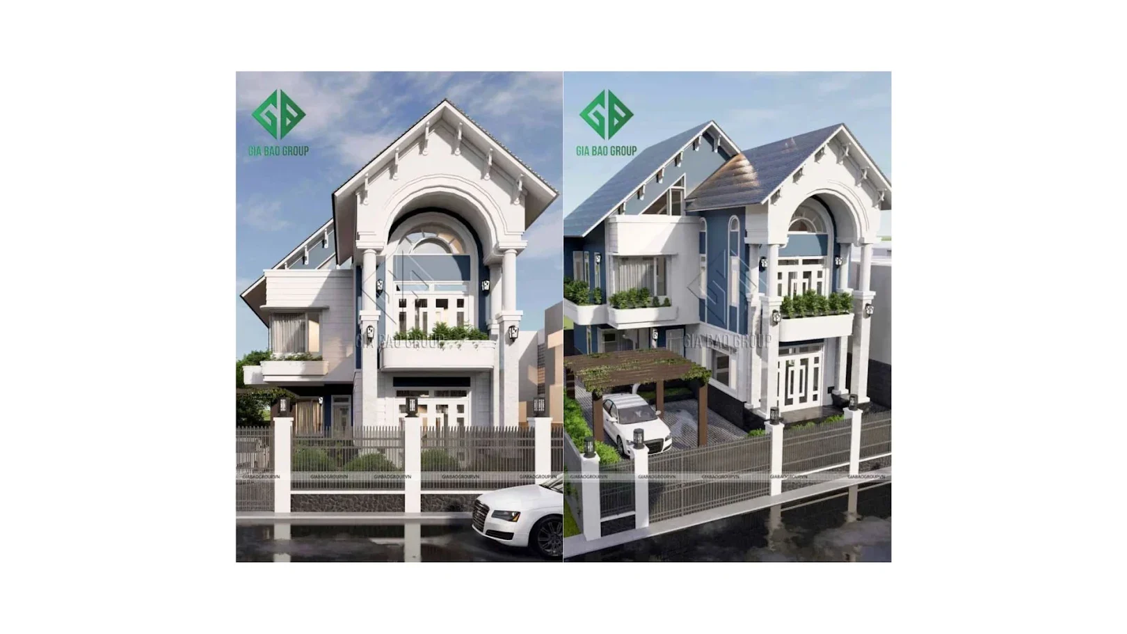 Nhà mái Thái 2 tầng sang trọng tại Vũng Tàu