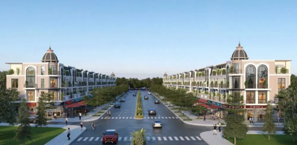 Dự án Nhà phố thương mại 3/2 tại Đức Hòa, Long An