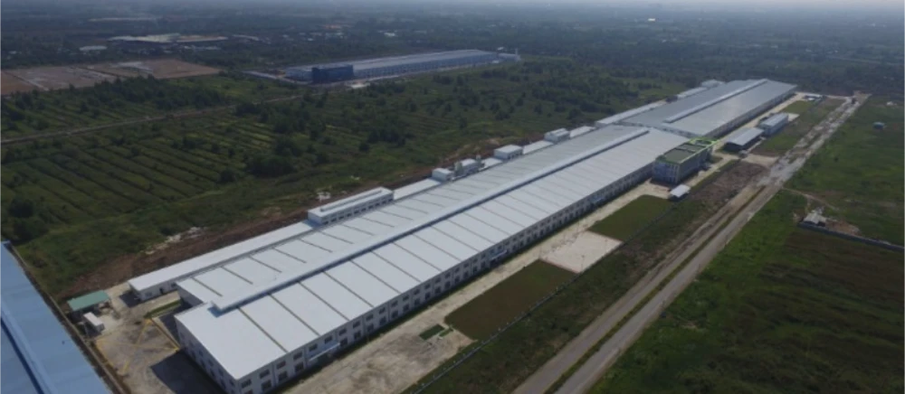 Nhà xưởng BellinTurf tại Tiền Giang