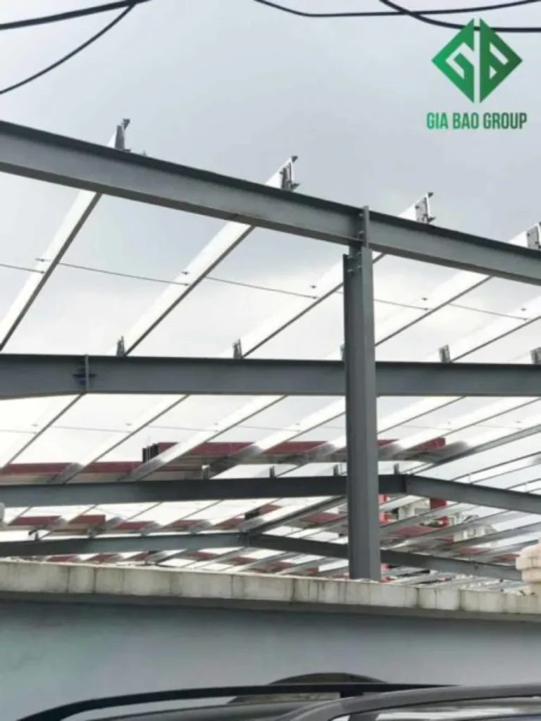 Thi công nhà xưởng kết cấu thép cho Công ty Thiên Việt