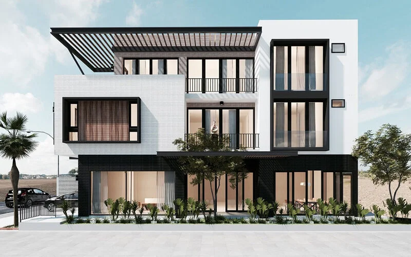 Thiết kế thi công biệt thự quy mô 1 trệt 1 lầu tiết kiệm chi phí