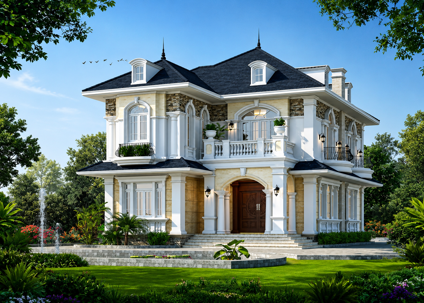 Tiến trình thi công 3