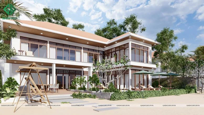 Ngắm mẫu biệt thự biển đẹp sang trọng, thời thượng.