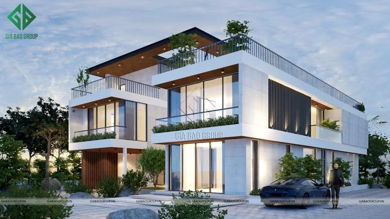 Sử dụng hình khối kiến trúc độc đáo và mới lạ