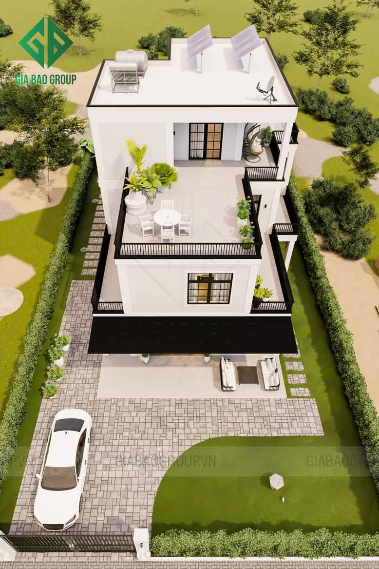 Biệt thự nhỏ hiện đại là một lựa chọn 