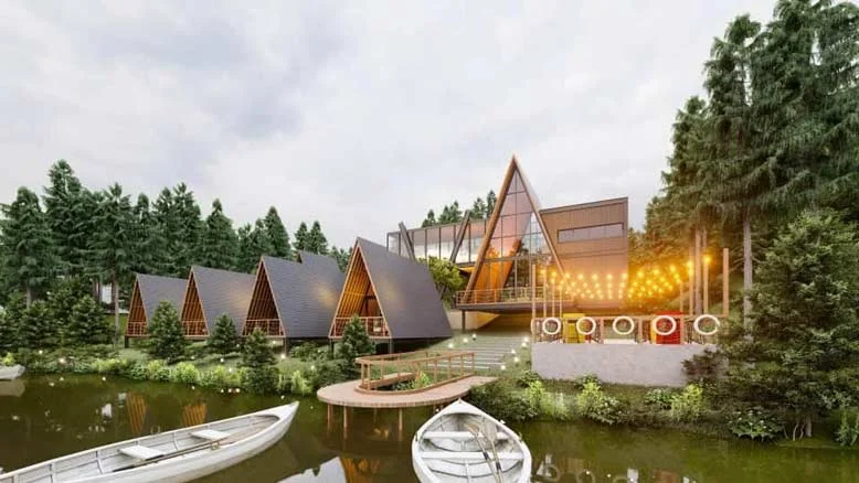 Thiết kế homestay rất độc đáo  và hấp dẫn