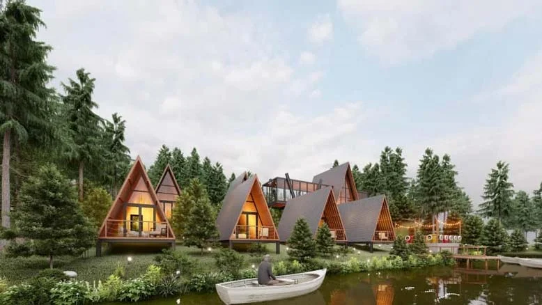 Không gian xung quanh tại homestay vô cùng tuyệt vời