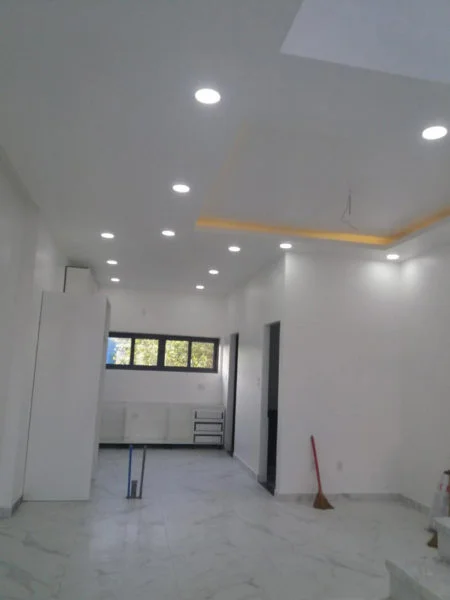 Hệ thống ánh sáng đèn nhà phố 3 tầng hiện đại