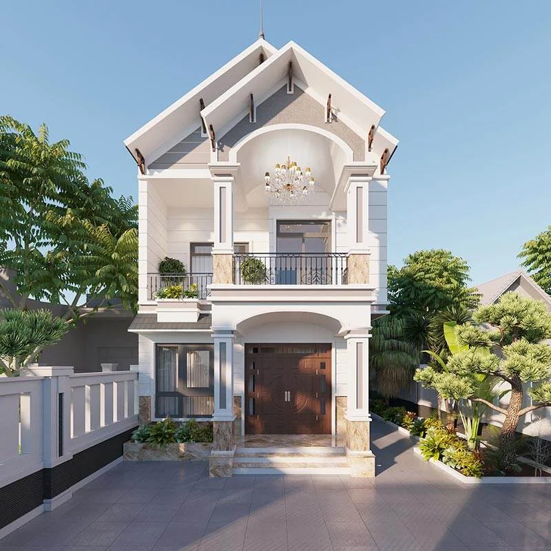 Mái thái có vẻ đẹp đơn giản 