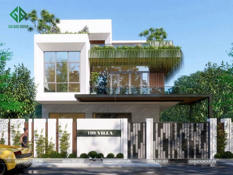 Ý tưởng thiết kế nhà villa 3 tầng hiện đại