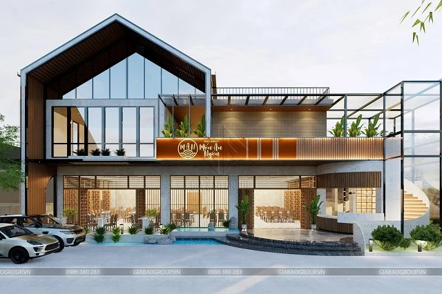 nhà hàng Món Ăn Ngon kết hợp hệ sinh thái Golf
