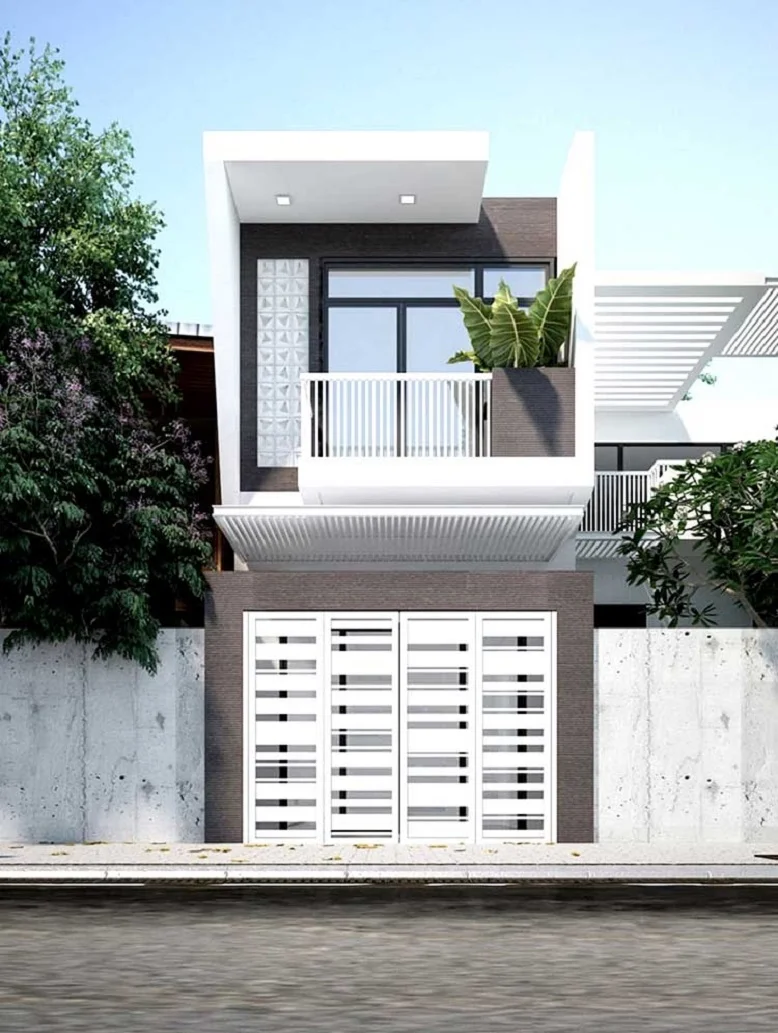 Định nghĩa của nhà ống 2 tầng