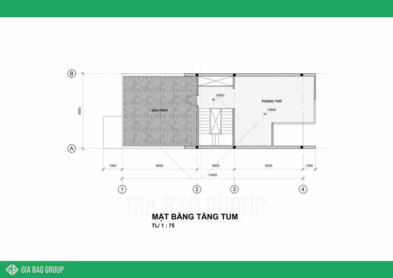 Mẫu thiết kế nhà phố khá đơn giản, không quá cầu kỳ