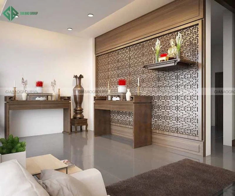 Không gian phòng thời của mẫu nhà phố 2 tầng 4 phòng ngủ
