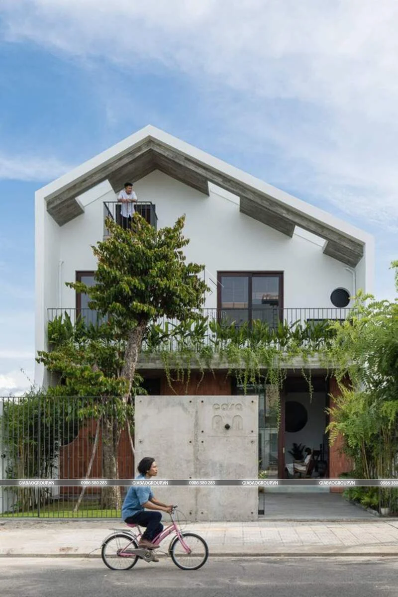 Phong cách hiện đại cho nhà 2 tầng