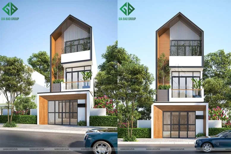 Tổng quan mẫu nhà phố 3 tầng đẹp