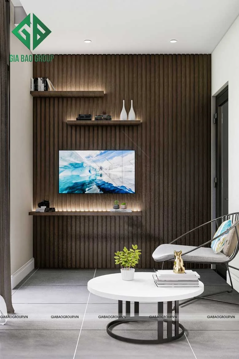 Bố trí không gian ấm áp và gần gũi