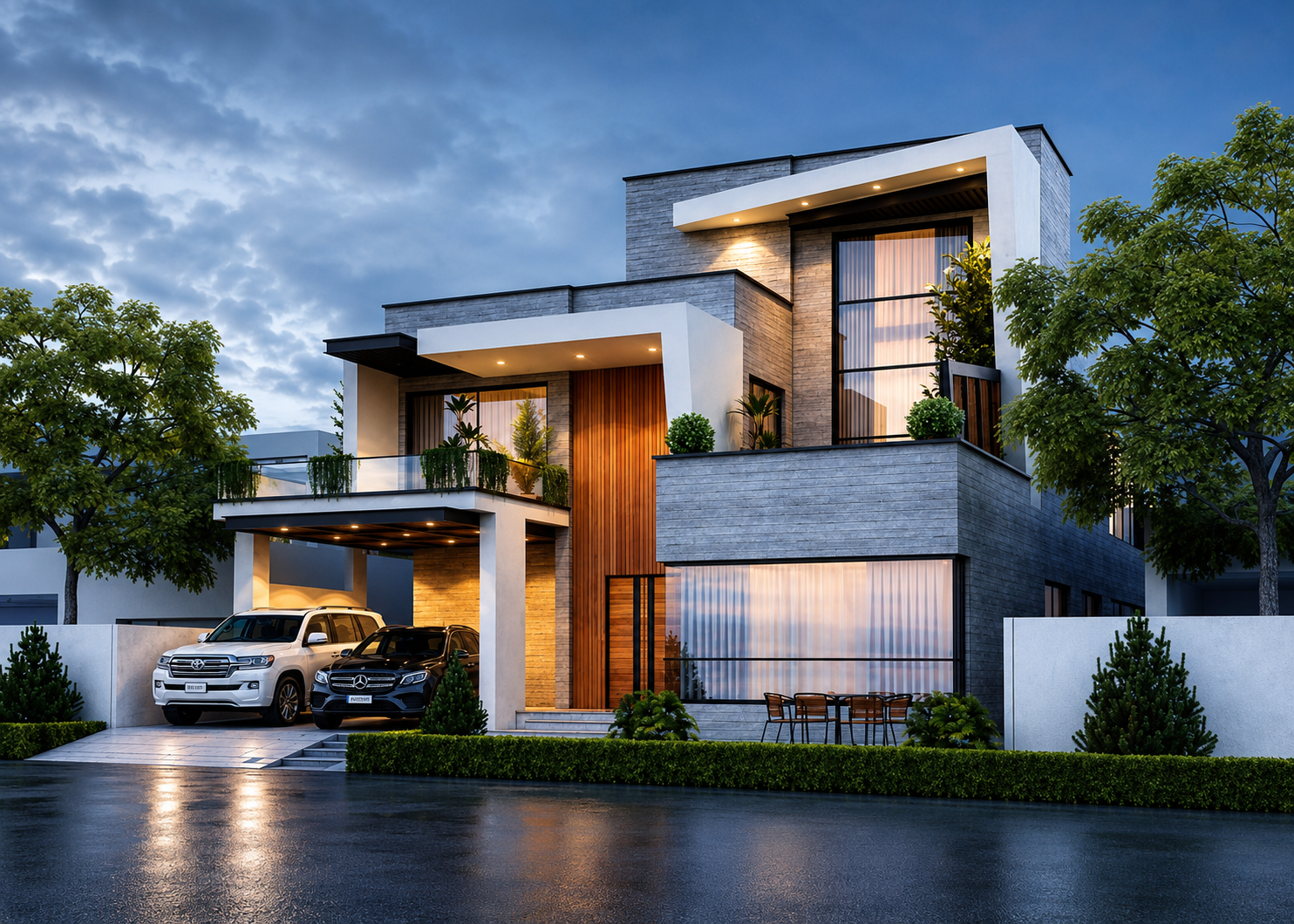 Tiến trình thi công 2