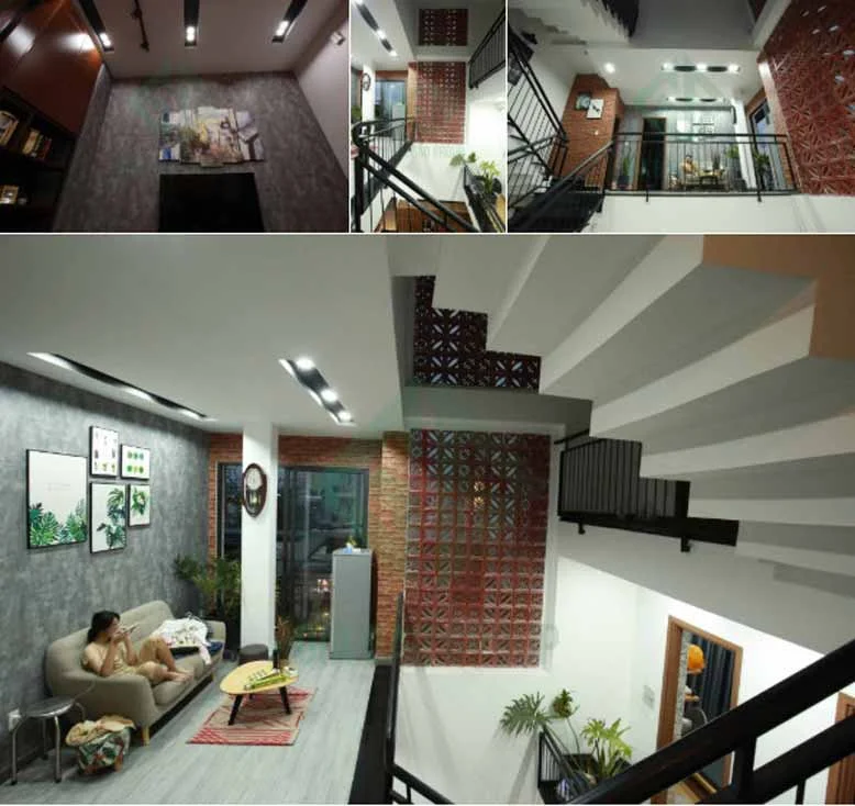 Hình ảnh hoàn thiện nội thất thi công nhà phố 3 tầng hiện đại kết hợp biệt thự mini