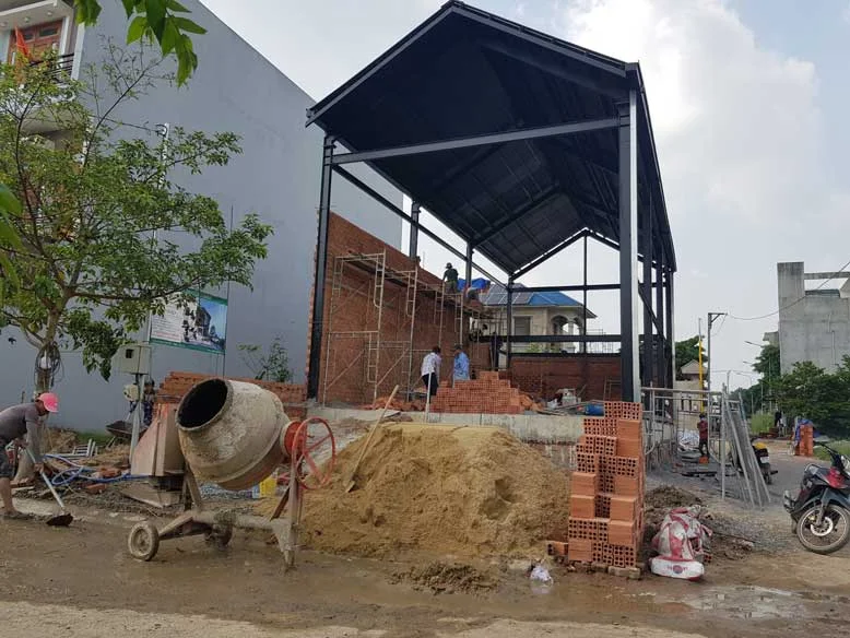 Hình ảnh thi công thực tế quán cafe đẹp