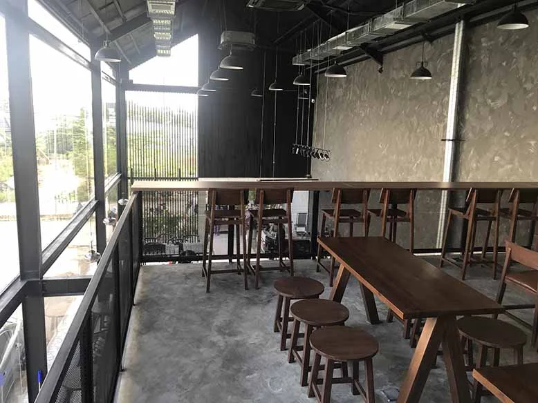 Thi công quán cafe Ours Coffee