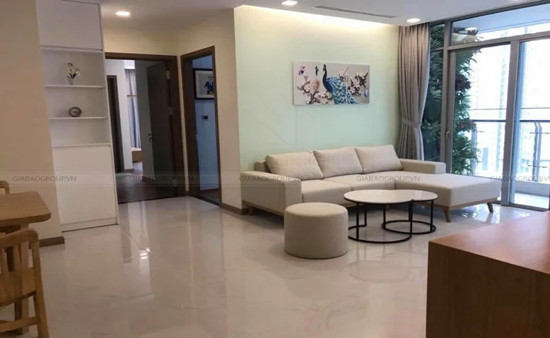 Thiết kế thi công nội thất căn hộ cho phòng khách