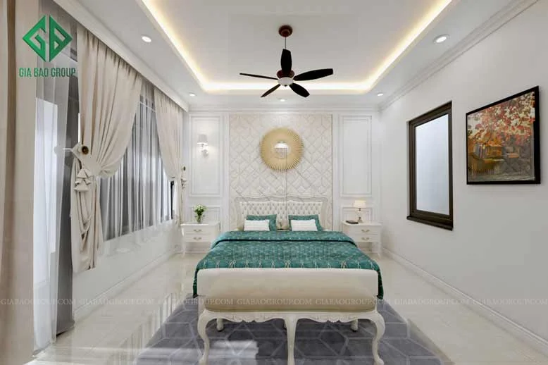 thiết kế nội thất nhà phố lavila dành cho phòng ngủ