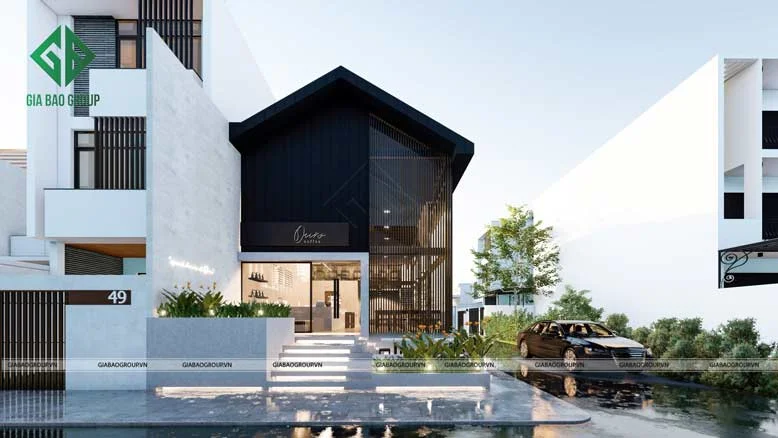 Thiết kế nội thất quán cafe đẹp theo phong cách hiện đại