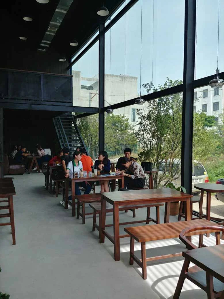 Ảnh thực tế nội thất quán cafe đẹp