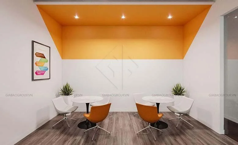 Thiết kế nội thất văn phòng chứng khoán cho khu vực tư vấn khách hàng