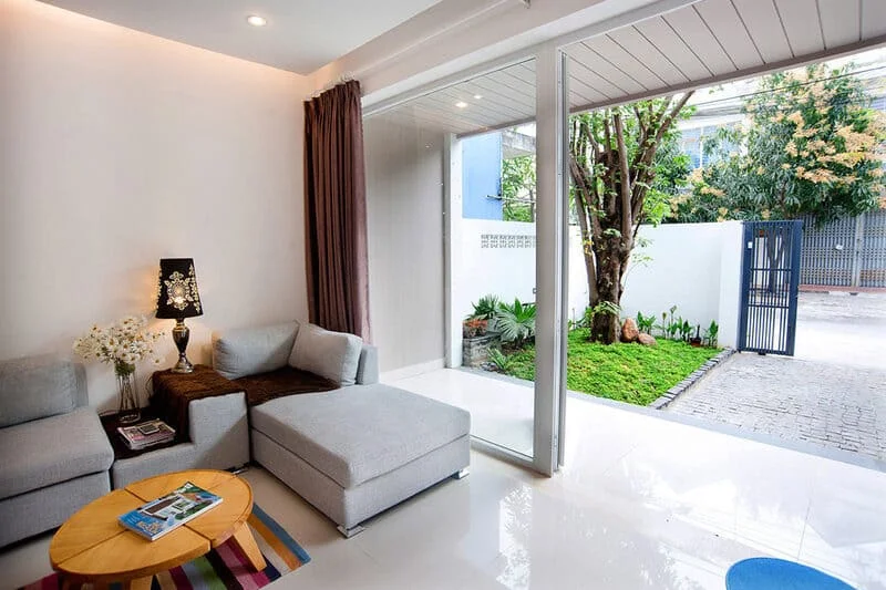 Lợi ích của việc thiết kế sân trước nhà phố